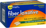 Sunmark Fiber Laxative Caplets 500 mg - 100 ct