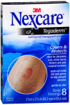 Nexcare Tegaderm Waterproof Transparent Dressing 2-3/8 Inches X 2-3/4 - 8ct