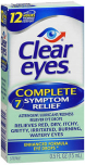 Clear Eyes Complete 7 Symptom Relief Eye Drops - 0.5 fl oz