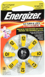 Energizer EZChange Hearing Aid Batteries Size 10 - 8pk