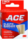 Ace Elastic Bandage with Hook Closure 2 Inch