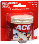 Ace Self-Adhering Elastic Bandage 2 Inch Width