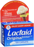 LACTAID Lactase Enzyme Supplement Caplets Original