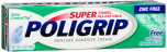 Super Poligrip Denture Adhesive Cream Artificial Flavor/Color Free - 1.4 oz