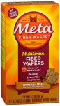 Metamucil Natural Psyllium Fiber Wafers, Cinnamon Spice - 12 ct