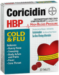 Coricidin HBP Cold & Flu Tablets