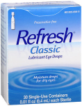 REFRESH Classic Lubricant Eye Drops Single-Use Containers