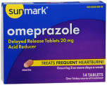 Sunmark Omeprazole Tablets - 14 ct