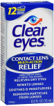 Clear Eyes Contact Lens Multi-Action Relief Eye Drops