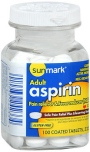 Sunmark Adult Aspirin 325 mg Coated Tablets