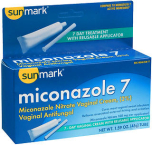 Sunmark Miconazole 7 Vaginal Antifungal Reusable Applicator