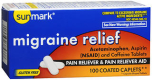 Sunmark Migraine Relief Coated Caplets