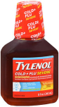 TYLENOL Cold + Flu Severe Liquid For Adults Warming Liquid Honey Lemon