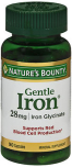 Nature's Bounty Gentle Iron 28 mg Capsules