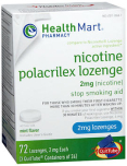 Health Mart Nicotine Polacrilex Lozenge 2 mg Mint