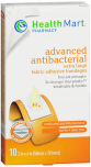 Health Mart Advanced Antibacterial Fabric Adhesive Bandages Extra Large