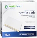 Health Mart Sterile Pads 3 inch x 3 inch 8-ply