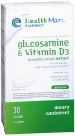 Health Mart Glucosamine & Vitamin D3 Coated Caplets