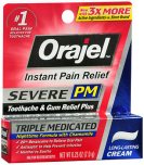 Orajel Severe PM Oral Pain Reliever/Antiseptic Cream