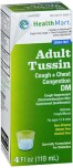 Health Mart Adult Tussin Cough + Chest Congestion DM Liquid Sugar-Free