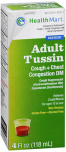 Health Mart Adult Tussin Cough + Chest Congestion DM Liquid