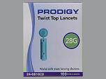 LANCET PRODIGY T TP 28G    100