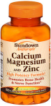 Sundown Naturals Calcium Magnesium and Zinc Caplets