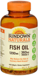 Sundown Naturals Fish Oil 1200 mg Softgels