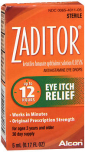 Zaditor Eye Itch Relief Antihistamine Eye Drops