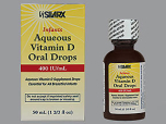 AQUEOUS VIT D DROP SILA  50ML@