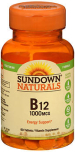 Sundown Naturals B12 1000 mcg Tablets