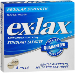 Ex-Lax Pills Regular Strength - 8ct