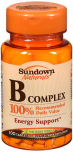 Sundown Naturals B Complex Tablets - 100 ct