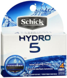 Schick Hydro 5 Cartridges - 4 ct