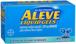 Aleve Pain Reliever/Fever Reducer Liquid Gels