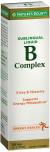 Nature's Bounty Sublingual Liquid B Complex with B-12 - 2 oz