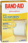 Band-Aid Plus Antibiotic Adhesive Bandages Extra Large - 8 ct