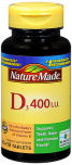 Nature Made Vitamin D3 400 IU Dietary Supplement Tablets - 100ct