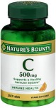 Nature's Bounty Vitamin C-500 mg Supplement - 250 Tablets