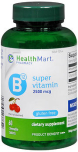 Health Mart Super Vitamin B12 2500 mcg Chewable Tablets Cherry Flavor