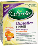 Culturelle Digestive Health Probiotic Chewable Orange - 24 ct