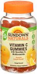 Sundown Naturals Vitamin C Gluten Free Gummies Delicious Orange Flavor - 90 ct