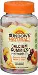 Sundown Naturals Calcium with Vitamin D3 Gummies - 50 ct