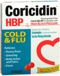 Coricidin HBP Tablets Cold and Flu - 10 ct