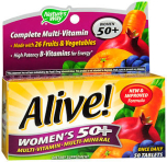 Nature's Way Alive! Women's 50+ Multi-Vitamin Multi-Mineral - 50 Tablets