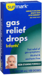 Sunmark Infants' Gas Relief Drops - 100 doses - 1 fl oz