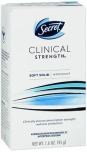 Secret Clinical Strength Antiperspirant/Deodorant Smooth Solid Waterproof - 1.6oz