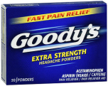 Goody's Headache Powders Pain Reliever Extra Strength - 50 ct