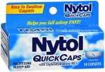 Nytol Nighttime Sleep-Aid QuickCaps