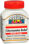 21st Century Glucosamine Relief 500 mg Capsules